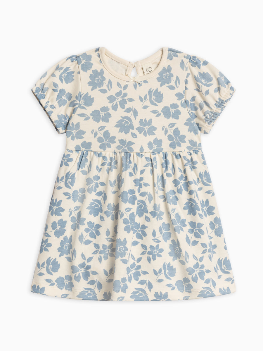 Rhoda Puff Sleeve Bodysuit Dress Baby : One Pieces : Bodysuits : Short Sleeves : Tops : Dresses : Short Sleeves Colored Organics Organic Cotton Baby Rhoda Puff Sleeve Bodysuit Dress